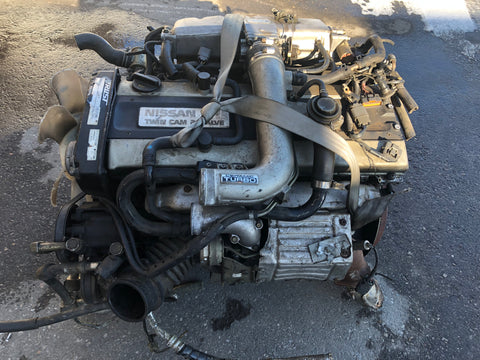 NISSAN SKYLINE ENGINE RB20 TURBO ACTUAL ENGINE PICTURE IS LISTED