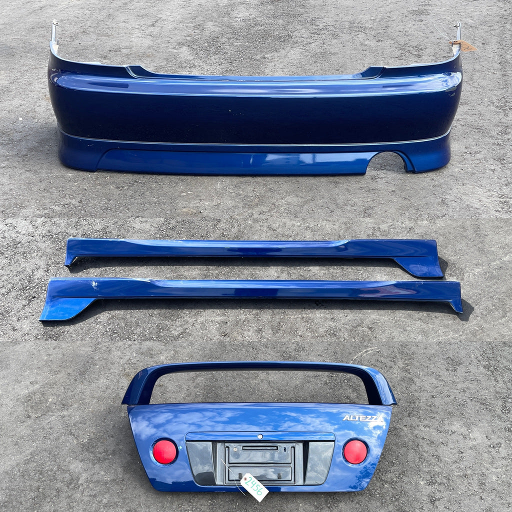 Trd Rear Boot 2456 JDM 2001-2005 Toyota Altezza Lexus IS300 TRD Trunk & Wing & Rear ...