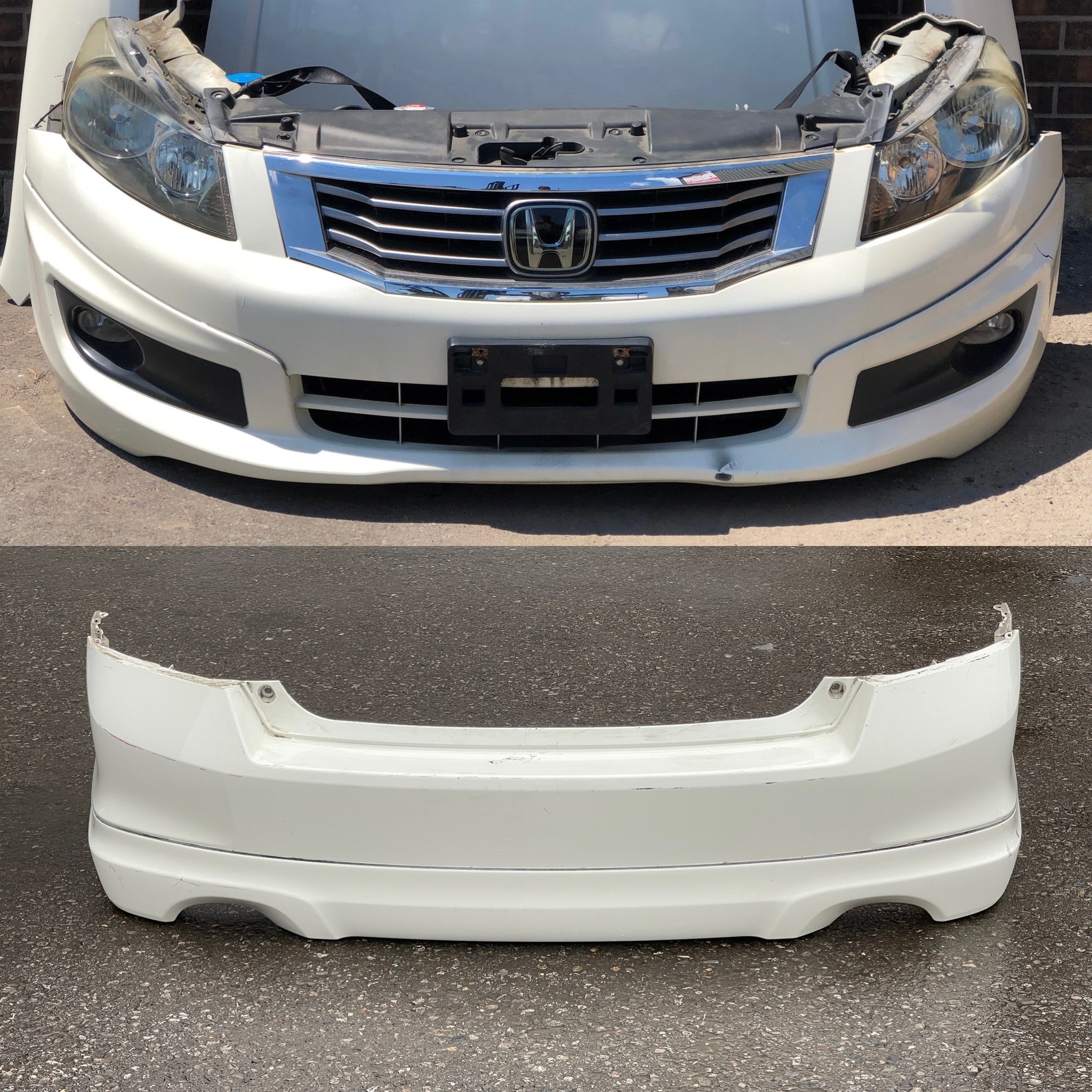 2012 Honda Accord Rear Bumper 2237 | JDM Honda Accord CP3 Bumper Headlights Fog Lights Grille 2008