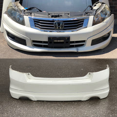 JDM Honda Accord CP3 Bumper Headlights Fog Lights Grille 2008-2012 + Rear Bumper With Lip