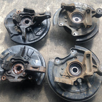 SUBARU IMPREZA WRX STI 06/07 FRONT AND REAR KNUCKLES ASSEMBLY WITH HUB 5X114.3 ORIGINAL PICTURES FROM ITEM | Knuckles | 06/07 STI knuckles, knuckles, STI | 2463