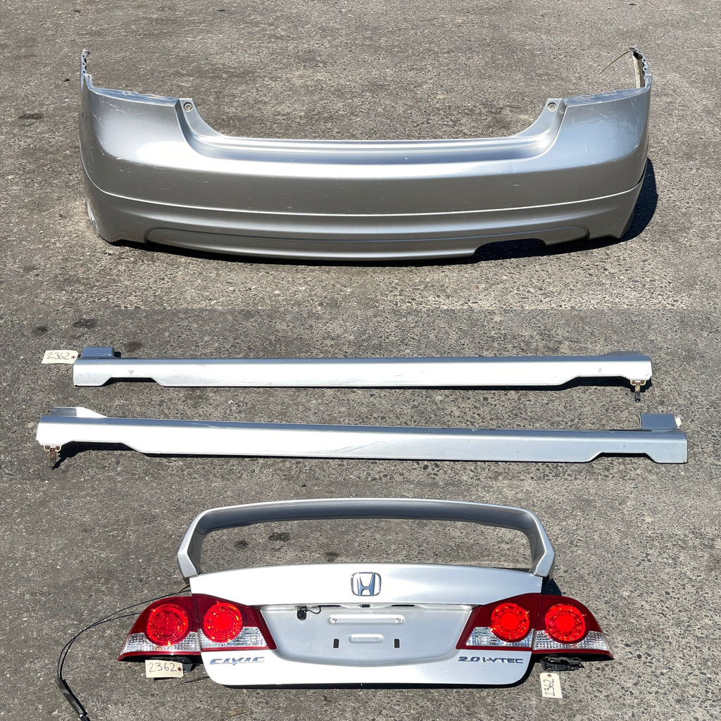 2362 JDM 2006-2008 Honda/Acura CSX Rear End Conversion Rear Trunk w ...