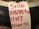 OZ Racing PRODRIVE P1 Rare Racing Wheels 17x7J +52 5x100 215/45 R17