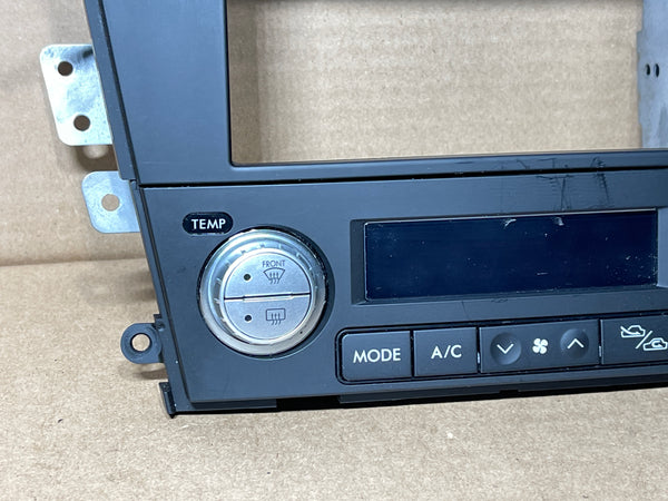 JDM Subaru Legacy Outback Climate Control Din Dual Double Bezel Hazard 2005-2009 | Dashboard | dashboard, double din, freeshipping, legacy double climate control | 2168